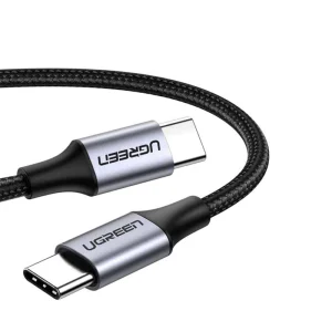 Ugreen cable USB Type C - USB Type C Quick Charge 480 Mbps cable 60 W 3 A 2 m black-gray